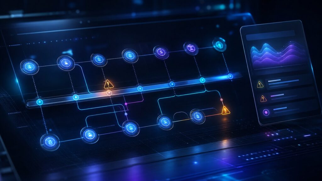 Thematic illustration for AI Prompt for Drafting a Project Timeline With Dependencies and Risks