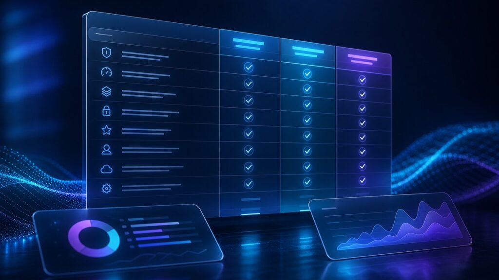 Thematic illustration for AI Prompt for Drafting a Vendor Evaluation Scorecard