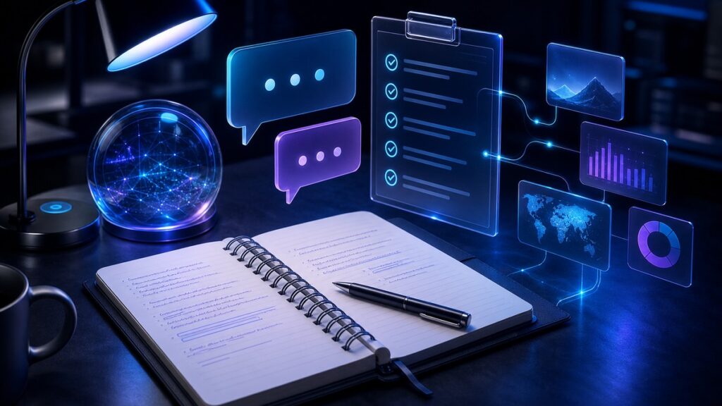 Thematic illustration for AI Prompt for Preparing Customer Discovery Interviews