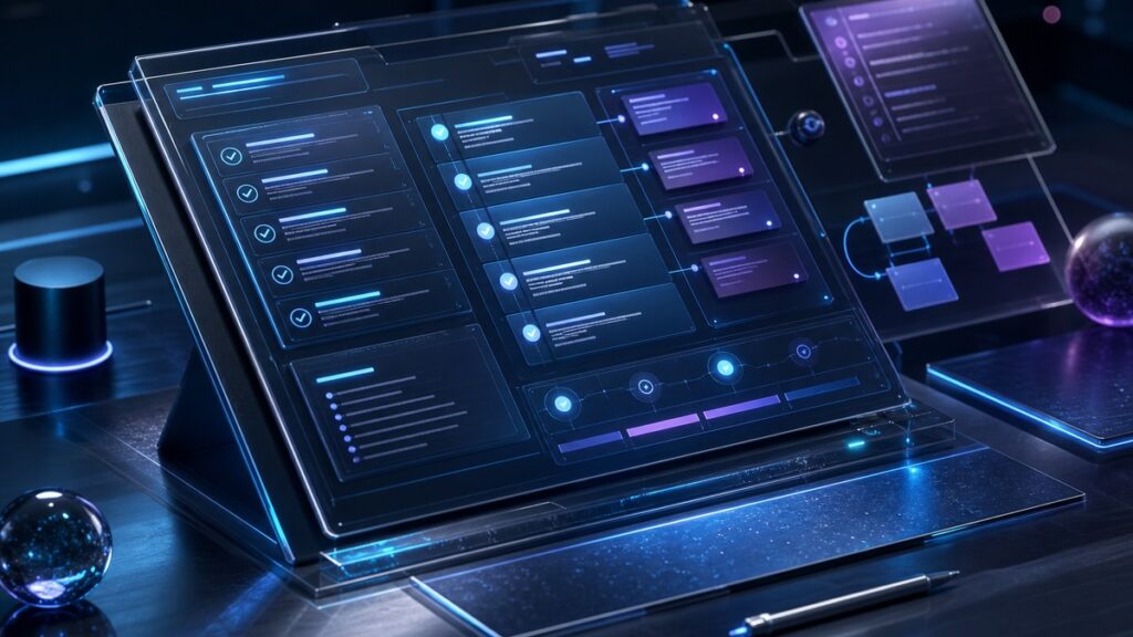 Thematic illustration for AI Prompt for Writing a Technical Project Specification