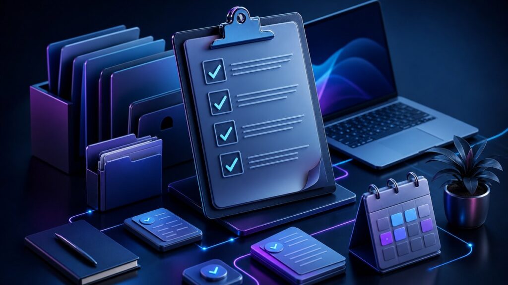 Thematic illustration for AI Prompt for Drafting an Employee Onboarding Checklist