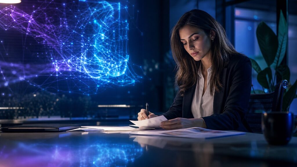 Editorial illustration for How to Create a Practical AI Marketing Plan
