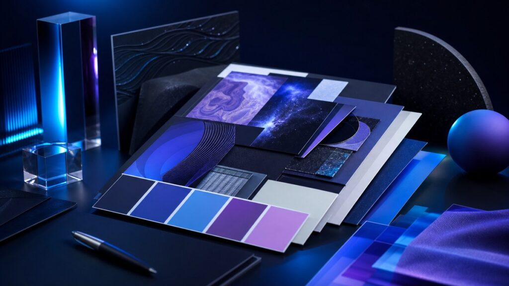 Thematic illustration for Create a Creative Direction Mood Board From a Brand Brief