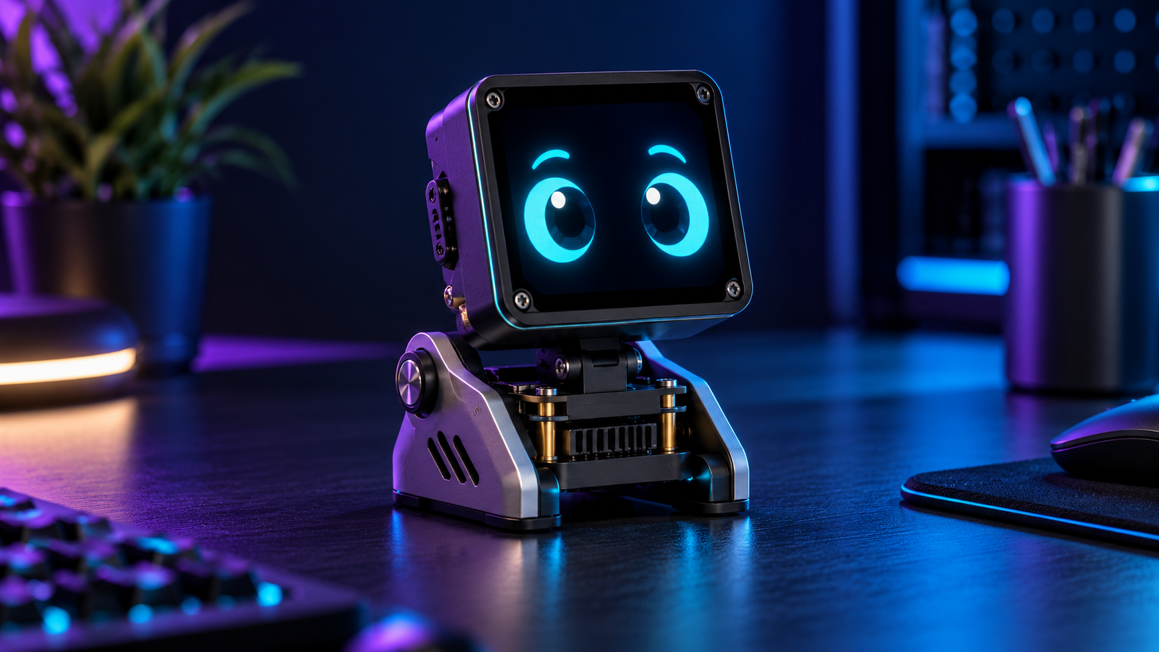 ESP32 AI Desk Assistant project cover