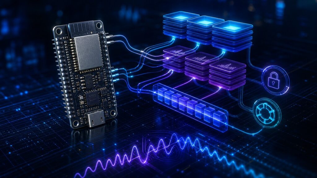 Thematic illustration for ESP32 FreeRTOS Task Architecture and Concurrency Debugging