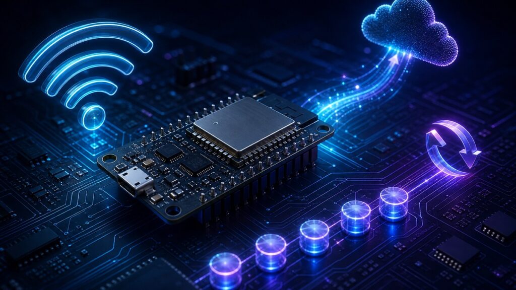 Thematic illustration for ESP32 Wi-Fi Reconnection and Offline Recovery Architecture