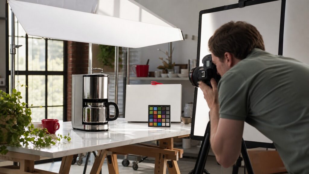 Reflective Product Photography Lighting Troubleshooting Plan