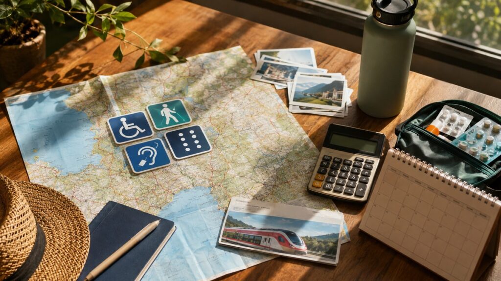 Travel Itinerary Plan With Budget Energy and Accessibility Constraints
