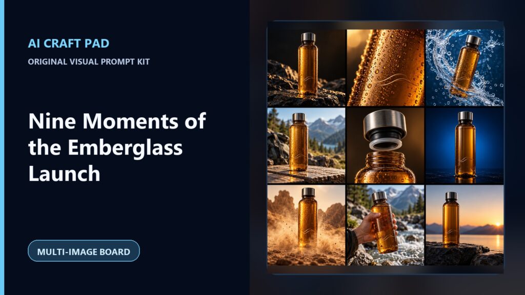 nine moments of the emberglass launch visual prompt kit cover