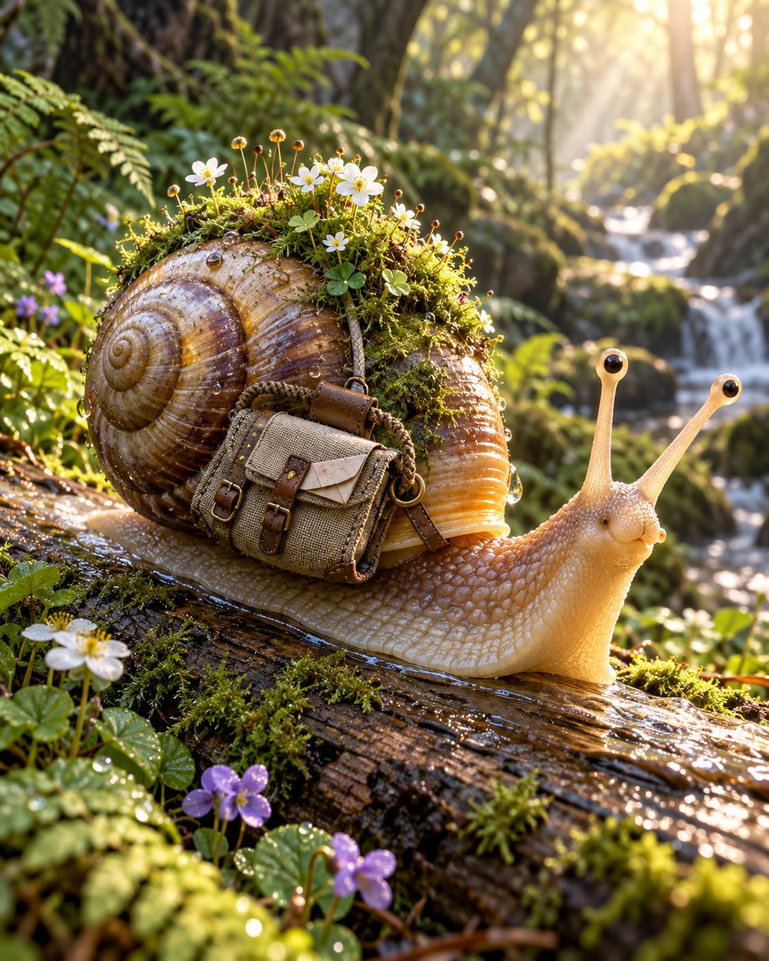 Mosshell Courier original AI image prompt kit cover
