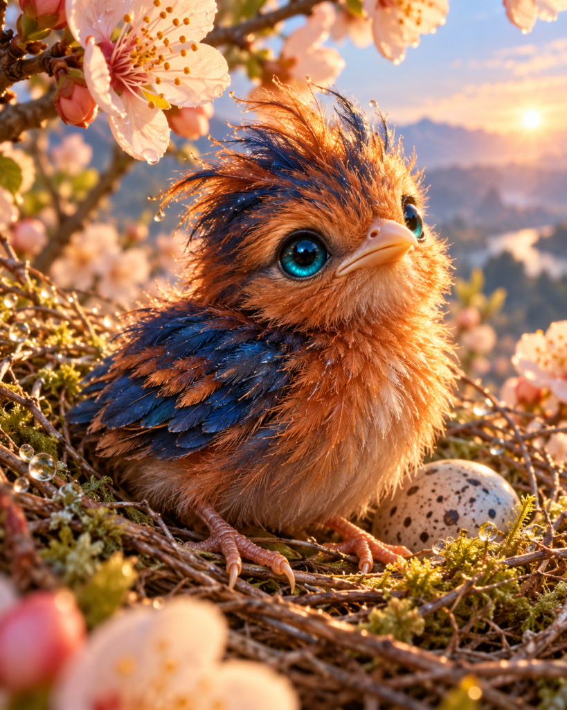 Cinderplume chick — practical AI prompt cover