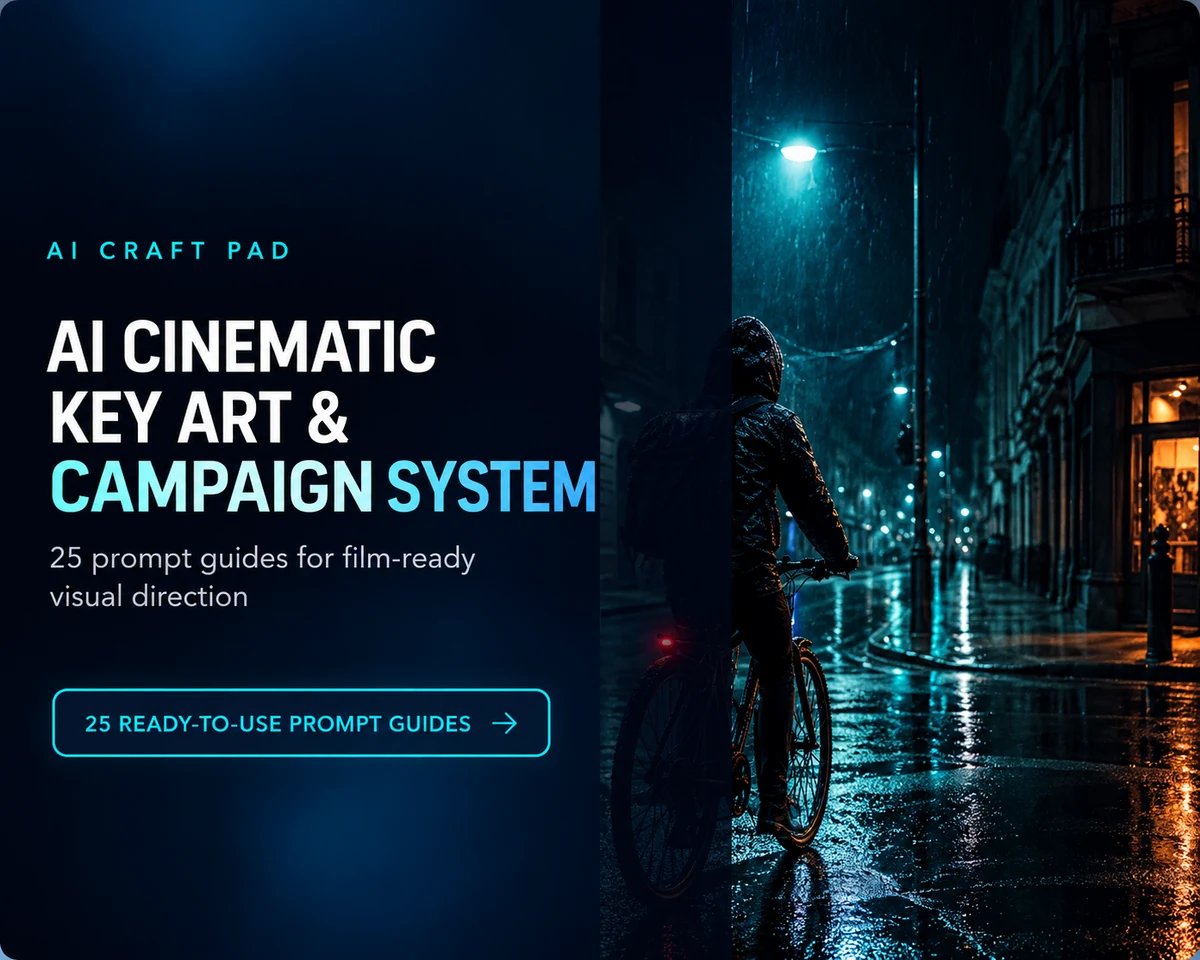 AI Cinematic Key Art & Campaign System cover